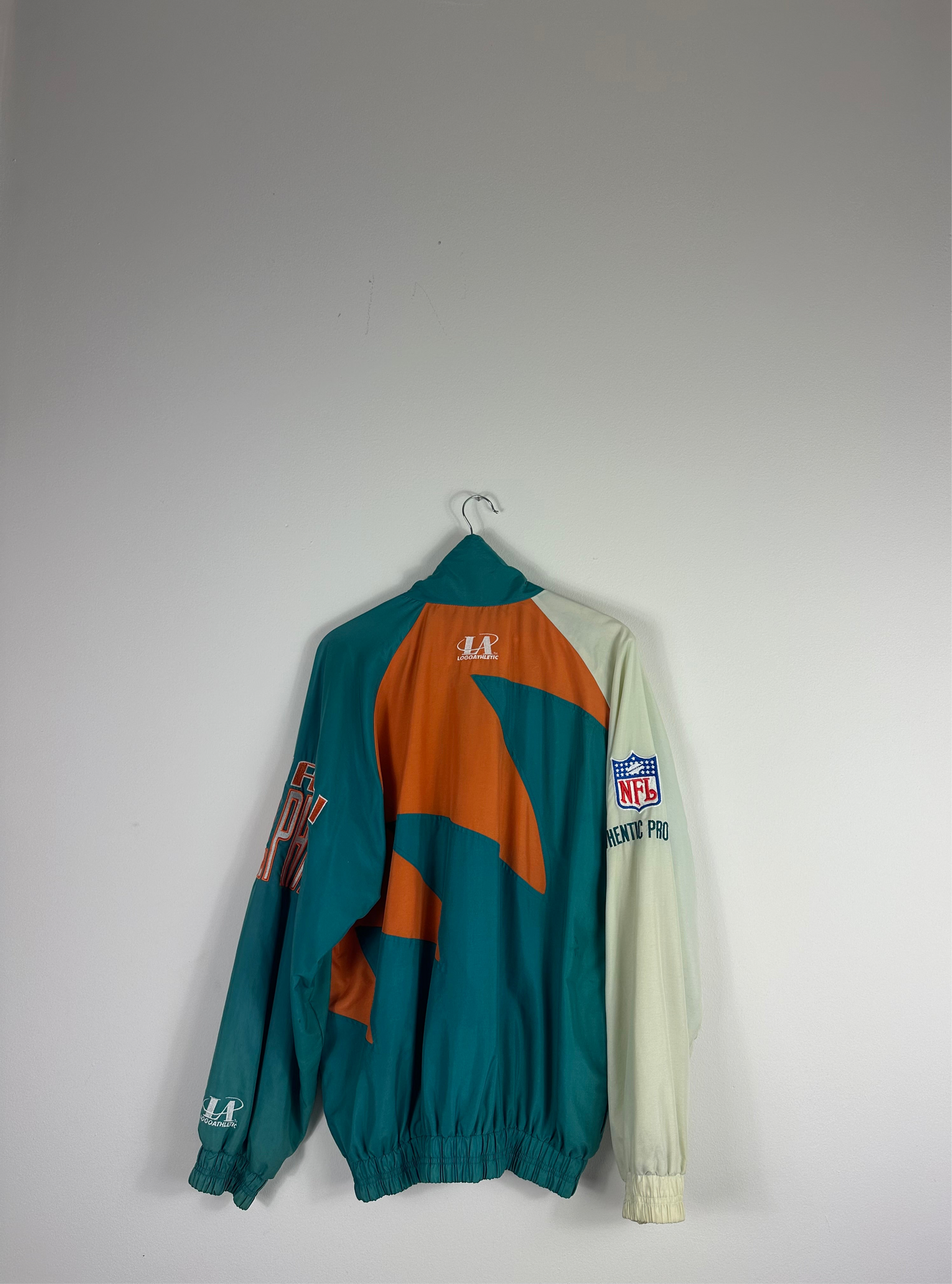 Vintage 90’s Miami Dolphins NFL Pro Line Windbreaker Jacket